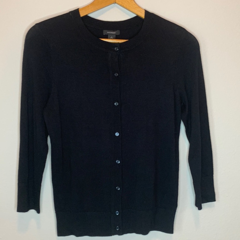 Halogen 3/4 sleeve Button Down Cardigan